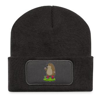 Mole Inline skating Inline skates - Recycled Patch Beanie - dark grey - Front
