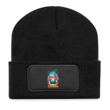 He said: Hawaii or I - Recycled Patch Beanie - black - Front