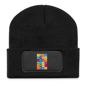 Motivation - Recycled Patch Beanie - black - Front