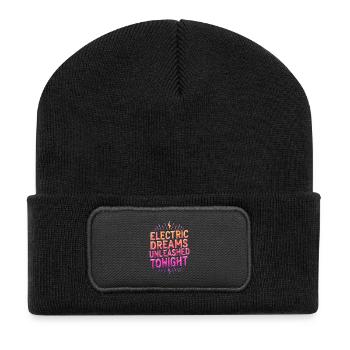 Electric Dreams - Reves Electriques - Beanie recyclé à patch - noir - Devant