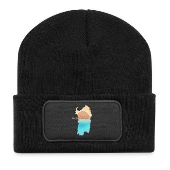 Non C’è Problema in Sardegna - Recycelte Patch Beanie - Schwarz - Vorne