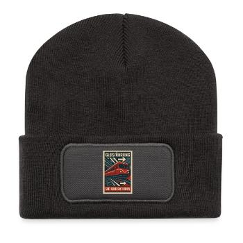 Track Guidance Generation Subway Railway - Recycled Patch Beanie - dark grey - Front