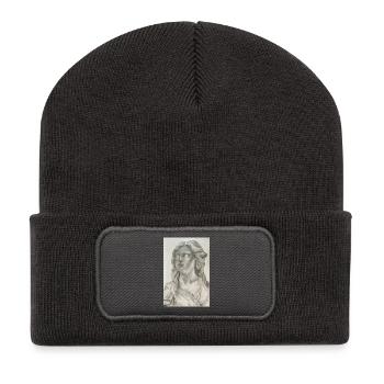 Woman ruling Rome - Recycled Patch Beanie - dark grey - Front