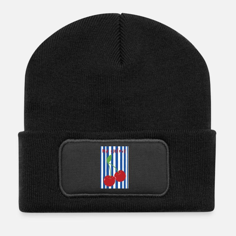 Ma chérie - Beanie recyclé à patch - noir