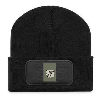 Create Something The Power of Creativity - Recycled Patch Beanie - black - Front
