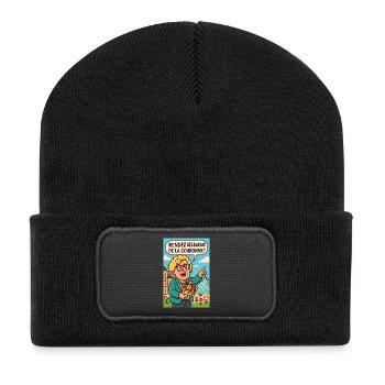 Return the Crown Jewels to the Louvre - Recycled Patch Beanie - black - Front