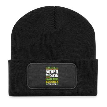 Garden & Plant Lovers Gifts - Recycled Patch Beanie - black - Front