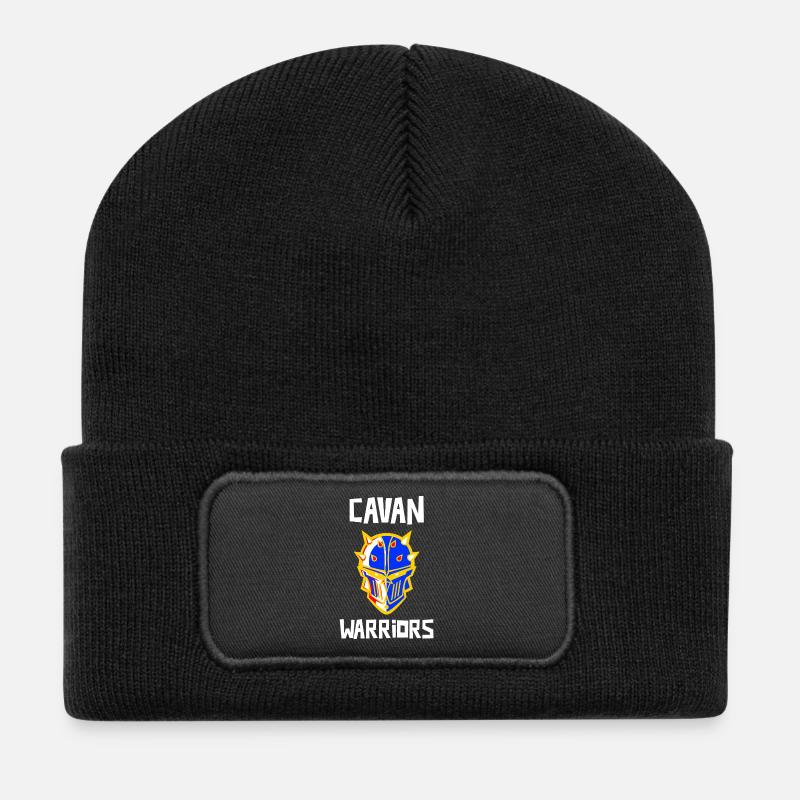 Cavan Warriors Irland - Recycelte Patch Beanie - Schwarz