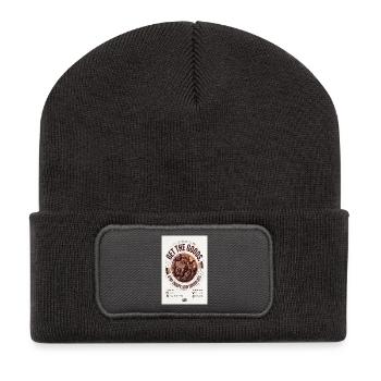 Obtenez le badge Cookie au Chocolat The Goods - Beanie recyclé à patch - charbon - Devant
