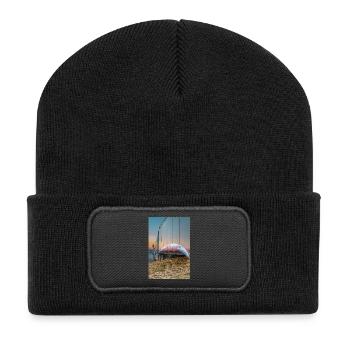 Earth Arc Truck Horizon - Recycled Patch Beanie - black - Front