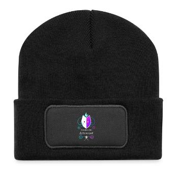 Antimatter Kitten - Recycled Patch Beanie - black - Front