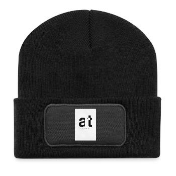 Art - Is a State of Mind - Minimalist Poster - Recycled Patch Beanie - black - Front