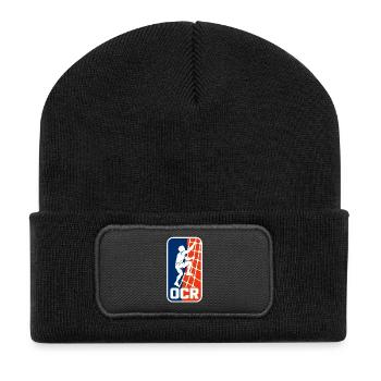 5A278D3E-C178-4FCC-8DEC-B2A71CE5BC97 - Recycelte Patch Beanie - Schwarz - Vorne