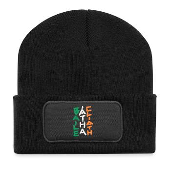 Dublin  - Baile Átha Cliath - Recycelte Patch Beanie - Schwarz - Vorne