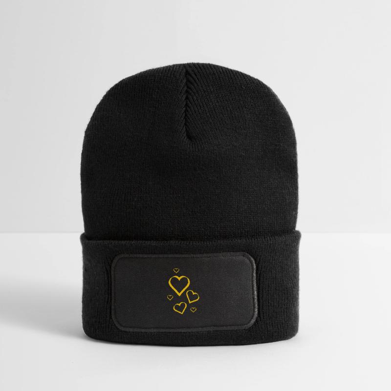 Muttertags Geschenk Mutter Muttertag Geschenkidee  Recycelte Patch Beanie