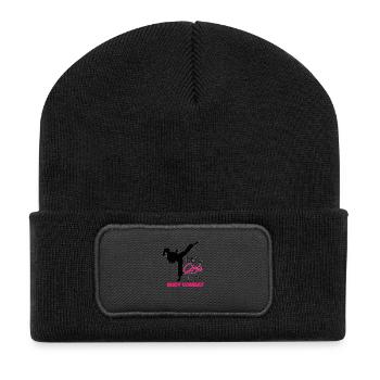 Girls Body Combat - Beanie recyclé à patch - noir - Devant