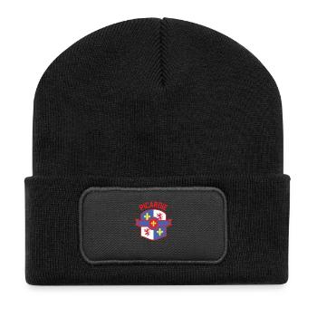Picardie Blason - Beanie recyclé à patch - noir - Devant