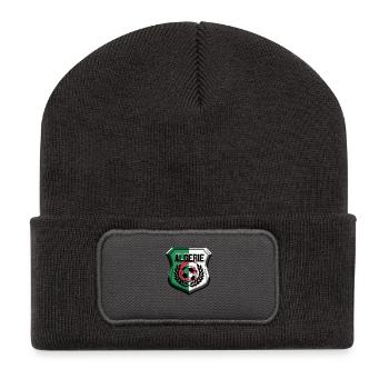 algerie football - Beanie recyclé à patch - charbon - Devant