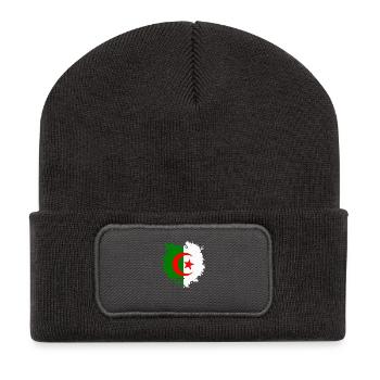 Algeria - Recycled Patch Beanie - dark grey - Front