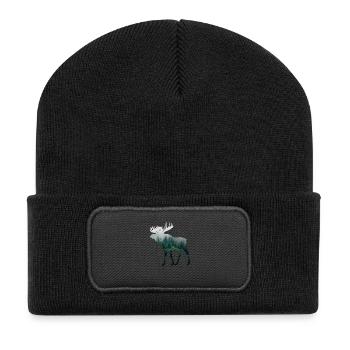 Moose - Recycled Patch Beanie - black - Front