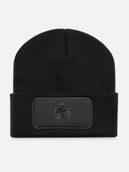 Computerwork - Recycled Patch Beanie - black