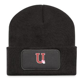 Brief ans Herz - Recycelte Patch Beanie - Dunkelgrau - Vorne