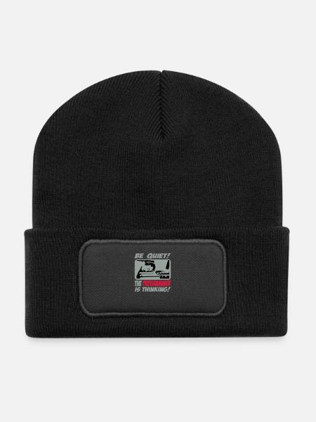 theprogrammer_3c - Beanie recyclé à patch - noir