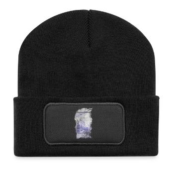 Königsberg kaliningrad - Recycelte Patch Beanie - Schwarz - Vorne