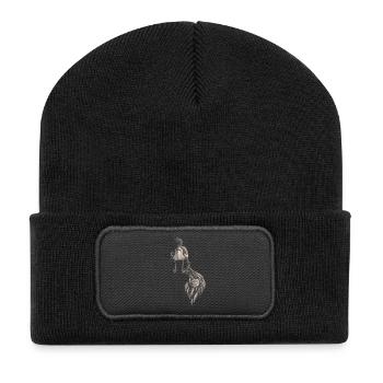 Someone NOT something - Beanie recyclé à patch - noir - Devant