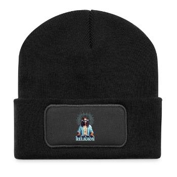 Music - Recycled Patch Beanie - black - Front