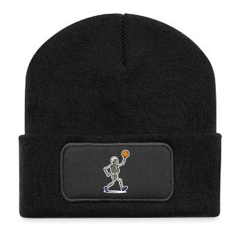 Basketball Skeleton Slam - Recycled Patch Beanie - black - Front