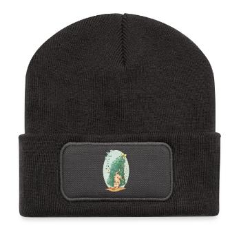 chat_sapin - Recycled Patch Beanie - dark grey - Front