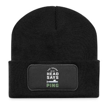 6. Juli Submarine Marine USA Uboot Veteran - Recycelte Patch Beanie - Schwarz - Vorne
