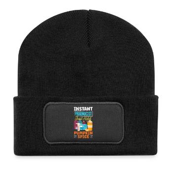 Pharmacist Pharmaceutical Technical - Recycled Patch Beanie - black - Front