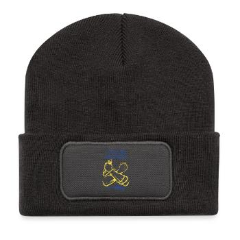 Poetry Slam Ink Stimulation Slam Poetry - Recycled Patch Beanie - dark grey - Front