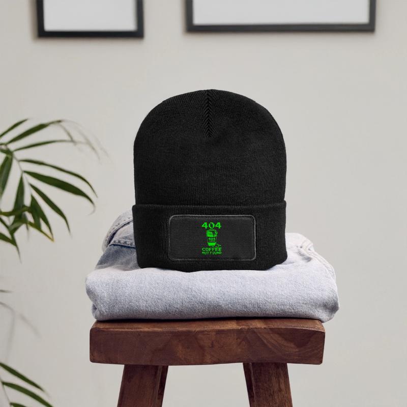 404 Not Found, Software Developer Shirt, Pullover Hoodie Recycled Patch Beanie