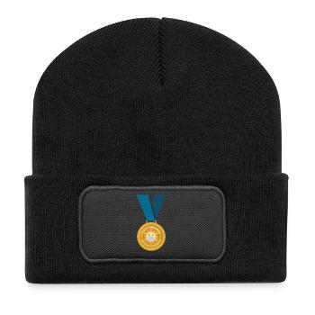 TAPFERKEITS-MEDAILLE Covid-19 - Recycled Patch Beanie - black - Front