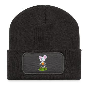 Mouse Inline skating Inline skates - Recycled Patch Beanie - dark grey - Front