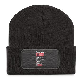 Pharmacien Technicien Pharmaceutique - Beanie recyclé à patch - charbon - Devant