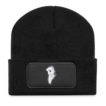 Le Groenland n’est pas à vendre (édition MAGA) - Beanie recyclé à patch - noir - Devant