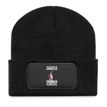 Be a Chimera Axolotl - Recycled Patch Beanie - black - Front