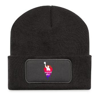 Wasserballer Wasserpolo Sunset - Recycelte Patch Beanie - Dunkelgrau - Vorne
