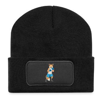 Fuchs Boxer Boxing Gloves Boxing - Recycled Patch Beanie - black - Front