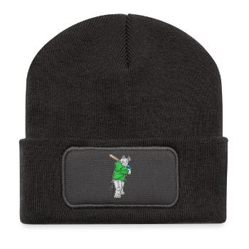 Rhino Baseball Baseball Bat - Recycled Patch Beanie - dark grey - Front