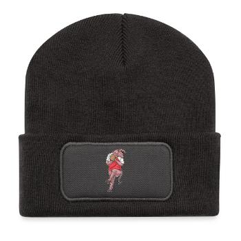Bull Baseball Baseball Glove - Recycled Patch Beanie - dark grey - Front