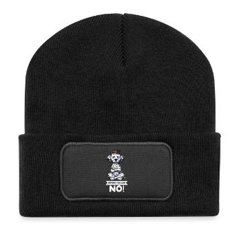 Before You Ask Dalmatians Dalmatian Lovers - Recycled Patch Beanie - black - Front