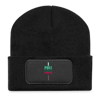 Serveur Barman Barchef - Beanie recyclé à patch - noir - Devant