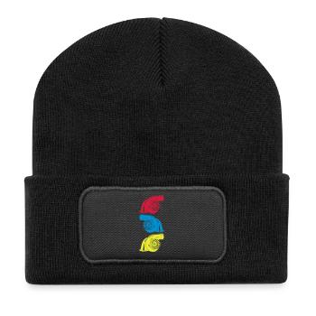 Turbo 3 er - Recycled Patch Beanie - black - Front