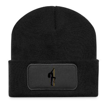 Sexy Fille - Beanie recyclé à patch - noir - Devant
