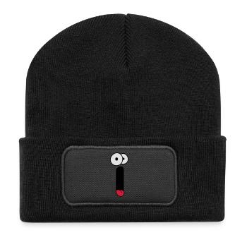 Scream Face - Recycled Patch Beanie - black - Front